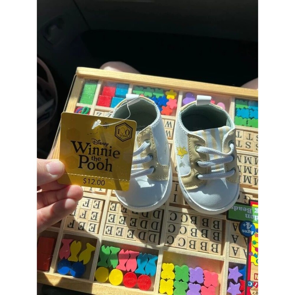 Baby 3-6 month Winnie the Pooh tennis shoes new